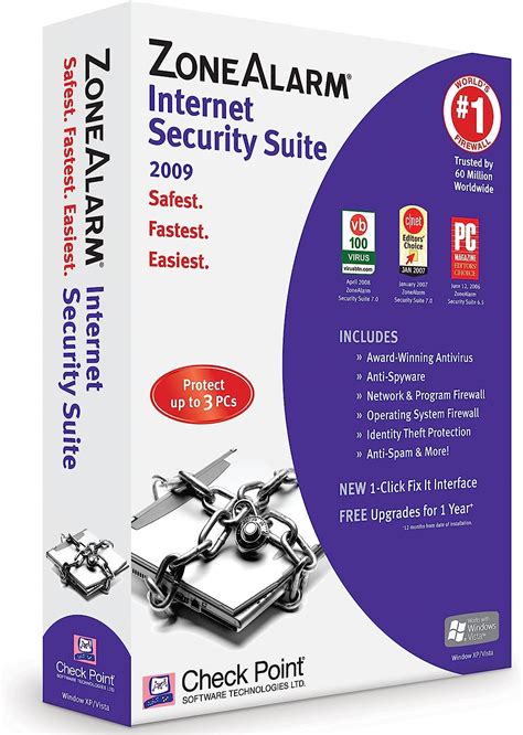 ZoneAlarm Internet Security Suite performed by Check Point Software Technologies Ltd. alternate